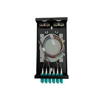 Boîtier de terminaison LC 12 cœurs monomode/multimode duplex, équipement de distribution de fibre optique FTTH, boîtier de fibre optique