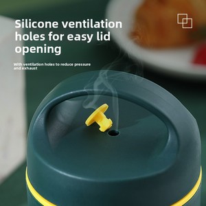 Hộp cơm trưa trẻ em bán chạy năm <span class=keywords><strong>2025</strong></span>, chất liệu thép không gỉ 304, giữ nhiệt, có thể dùng lò vi sóng - Product Image 2