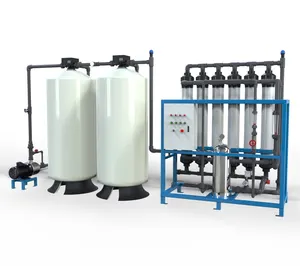 8000L/H UF membranes water treatment ultrafiltration system equipment drinking Mineral Water Filter Machine