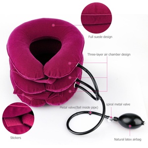 Nouveaux coussins de massage gonflables pour le cou, soulagement de la douleur cervicale, traction orthopédique réglable des vertèbres cervicales, autres produits de massage - Product Image 4