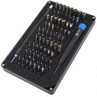 Kit de tournevis IFixit Mako - Ensemble de 64 embouts de précision avec poignée et barre d'extension pour la réparation électronique