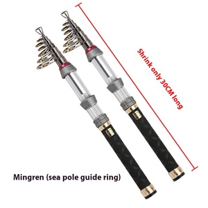 Caña <span class=keywords><strong>de</strong></span> <span class=keywords><strong>Pescar</strong></span> Retráctil Ultra Corta <span class=keywords><strong>de</strong></span> Fibra <span class=keywords><strong>de</strong></span> Carbono, Mini Carrete, <span class=keywords><strong>para</strong></span> Pesca <span class=keywords><strong>de</strong></span> Carpas, Acción Lenta, Pesca <span class=keywords><strong>de</strong></span> Fondo - Product Image 6