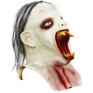 الواقع زي حزب الكبار ، قناع الرعب غيبوبة قناع الرجل العجوز ، قناع الرعب كرنفال تأثيري قناع التنكر بالجملة - Product Image 4