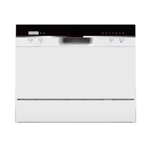 Mesin cuci piring otomatis 6 Program atas konter warna perak