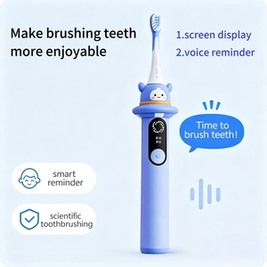 <span class=keywords><strong>Brosse</strong></span> à dents électrique pour enfants OEM ODM, poils doux, batterie rechargeable - Product Image 3