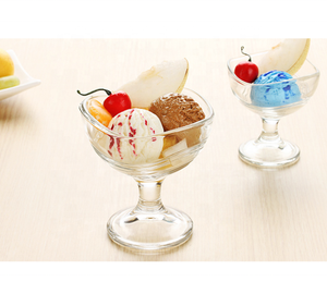 Gelato Tazza di Vetro Tazze di Vetro Ice Cream Sundae Crema di Ghiaccio Personalizzato <span class=keywords><strong>Ciotola</strong></span> di Vetro - Product Image 2