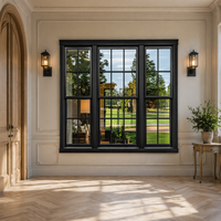 Ventanas Corredizas de Aluminio Modernas y Personalizadas con Vidrio
