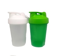 Bouteille d'eau de sport de haute qualité 400 ml pour shaker, logo personnalisé, marque privée, bouteille d'eau de sport à boire directement pour les voyages