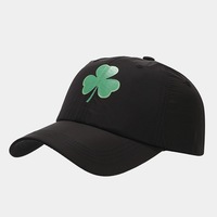 Novedad de verano, Festival del Día de San Patricio, verde, suave, transpirable, de secado rápido, sombreros para el sol, gorra de béisbol para mujer, gorra de béisbol de secado rápido