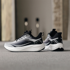 Chaussures de course pour <span class=keywords><strong>hommes</strong></span> 2026 avec système de laçage rapide, baskets athlétiques en maille respirante, amorti léger pour le jogging - Product Image 6