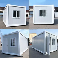 Casa Prefabricada de 20 pies con Estructura de Acero Galvanizado, Estructura de Almacén para Producción Agrícola de 40 pies