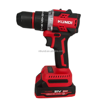 Taladro de Impacto Inalámbrico de Alta Calidad Marca KUNDI con Batería de Litio y Motor sin Escobillas de 10 mm