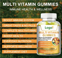 Complément Alimentaire Quotidien en Gummies Multivitaminés à Marque Blanche (Vitamines A, C, D, E, Complexe B) pour le Système Immunitaire et la Santé Générale