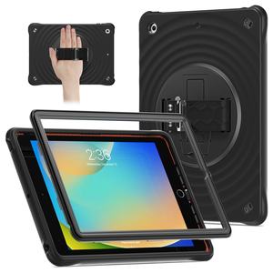 Funda Protectora de Silicona Resistente a Impactos para iPad 10.2 Pulgadas 2019-2021, Diseño Popular, Soporte Giratorio de 360 Grados - Product Image 5