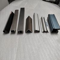 Profils de fenêtre coulissante en aluminium personnalisés extrudés anodisés Perfiles De Aluminio