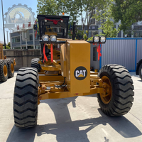 Niveleuse d'occasion CAT 140H 120H 140K 160H, engin de construction, niveleuse routière 14 tonnes, faible nombre d'heures de travail, pour exportation mondiale