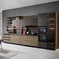 Oppein - Solid Wood Walnut Kitchen Cabinets and Bathroom Cabinets