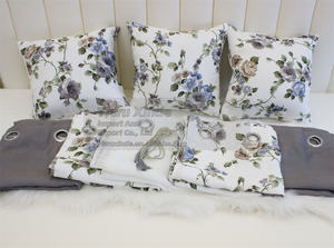 अमेरिकी हॉट सेलिंग विंडो सजावट पर्दे ड्रेप्स पॉलिएस्टर कपास के लिए मुद्रित पर्दे अंधा - Product Image 3