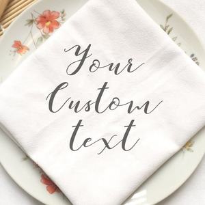 Non imprimé en gros dîner personnalisé coton <span class=keywords><strong>serviette</strong></span> en tissu <span class=keywords><strong>de</strong></span> <span class=keywords><strong>mariage</strong></span> serviettes personnalisées avec Logo - Product Image 1