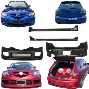 Nuovo Kit Carrozzeria in FRP Stile K-1 per <span class=keywords><strong>3</strong></span> Hatchback con Paraurti Anteriore/Posteriore e Minigonne Laterali - Aggiornamento Esterno Bolt-On - Product Image 1