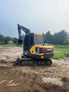 Excavadora Hidráulica Usada Volvo EC55D de 5.5 Toneladas con Motor, Cilindros HAWE, Bomba MOOG y Cucharón de Excavación - Product Image 4
