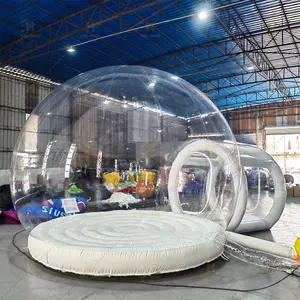 Tenda a bolle gonfiabili 4m per esterni palloncini singoli gonfiabili trasparenti