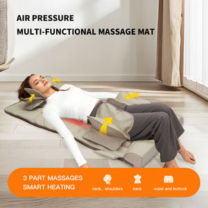 Groothandel Elektrische Verwarming Opvouwbare Luchtcompressie Full <span class=keywords><strong>Back</strong></span> <span class=keywords><strong>Massage</strong></span> <span class=keywords><strong>Mat</strong></span> Shiatsu <span class=keywords><strong>Massage</strong></span> Matras Voor Thuiskantoor Ontspanning - Product Image 2