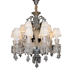 Lustre en verre de conception de <span class=keywords><strong>Baccarat</strong></span> de haute qualité s'allumant avec le cristal K9 - Product Image 1