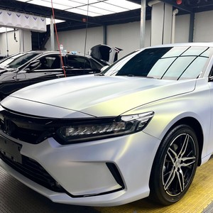 Vehicle <b>Wrap</b> Film blue charm gold matte PET Car <b>Wrap</b> <b>Vinyl</b> High Gloss Air Release Self Healing Automotive Roll Color Changing - Product Image 1