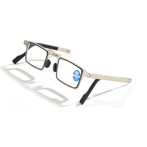 Custom Fashion Ultrathin Metal Anti Blue Light Foldable Readers Lunettes De Lecture Portable Pocket Folding <strong>Reading</strong> <strong>Glasses</strong> - Product Image 4