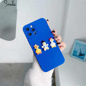 Funda de teléfono móvil de goma de silicona esmerilada para <span class=keywords><strong>Xiaomi</strong></span> <span class=keywords><strong>11</strong></span> <span class=keywords><strong>Lite</strong></span> 5G <span class=keywords><strong>NE</strong></span>, funda de dibujos animados 3D - Product Image 4