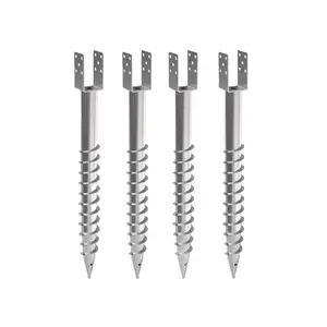 Adjustable Ground Screw Pile Anchors: Ground Screw for House Foundation From Vietnam