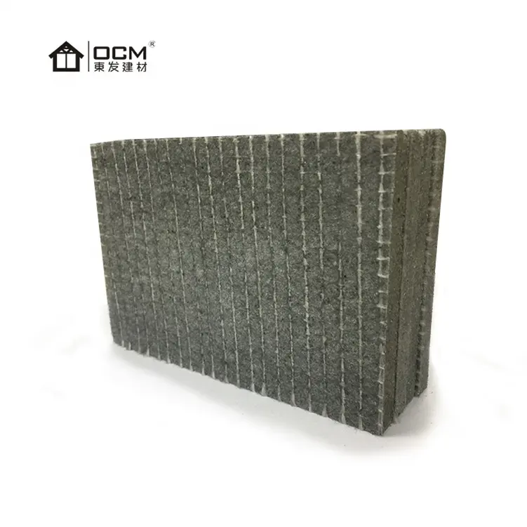 Paneles de pared de tablero de cemento MgO de hormigón gris ignífugo de 12mm