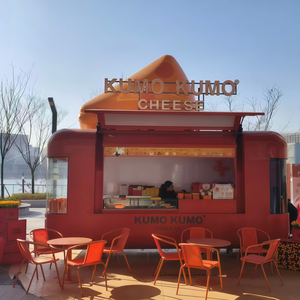 Rimorchio per BBQ Completamente Attrezzato, Bar Mobile per Caffè, Rimorchio per Fast Food, Produttore di Food Truck con Cucina Completa - Product Image 4