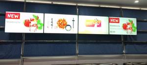 出售壁挂式天花板安装手控液晶显示屏智能电视，用于广告展示食品卡车数字菜单板 - Product Image 3