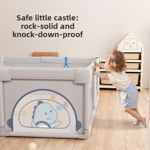 Corralito Plegable Grande para Bebés con Puerta de Seguridad, Corralito Portátil para Interiores y Exteriores para Bebés, Niños Pequeños y Niños - Suministro de Fábrica - Product Image 5