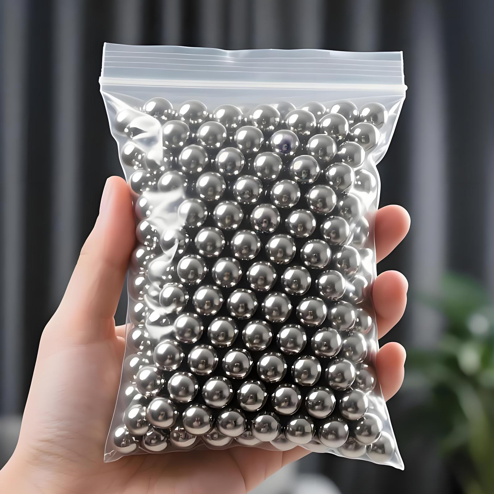 8mm Steel Slingshot Balls – Stainless Ammo For Hunting And Shooting, 100-Pack (Approx.)