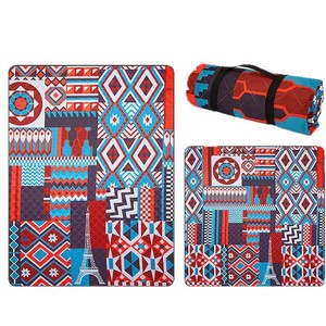Manta <span class=keywords><strong>de</strong></span> Picnic Impermeable, Tapete Plegable Portátil para Exteriores con Asa para Acampar, Playa y Actividades en <span class=keywords><strong>el</strong></span> Parque - Product Image 5