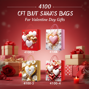 Bolsa de Regalo en Forma de Corazón Plano 4100, Tamaño Pequeño, para Regalos del Día de San Valentín - Product Image 2