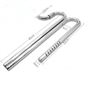 USMILEPET ベストセラー ステンレス製 リリーパイプ 入水口と出水口 水槽アクセサリー 水槽植物水槽用油膜除去剤 - Product Image 1