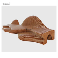 Canapé d'angle simple Canapé en bois Canapé moderne en bois en cuir Fabricants Ensemble de meubles d'art pour hôtels de luxe