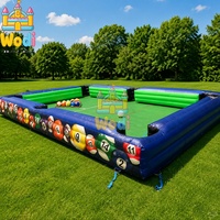 Juego Inflable de Tiro al Baloncesto WODI de Grado Comercial, 0.55mm PVC, Desafío de Tiro, Juego de Teeball para Niños y Adultos