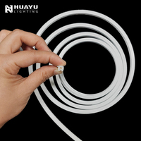 Luz Lineal Ultrafina de 6x6mm, NS0606, Silicona Flexible de Neón, Alto CRI≥90, Brillo sin Puntos para Espacios Estrechos y Decoración de Escaleras