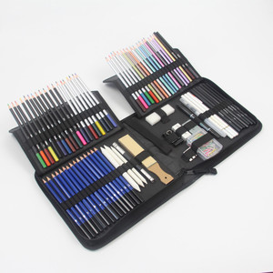 Chuyên Nghiệp 106Pcs Phác Thảo Nghệ Thuật Bút Chì Thiết Lập Màu Bút Chì Và Vẽ Các Công Cụ Cho Sáng Tạo Phác Thảo Và Màu - Product Image 5