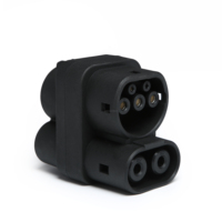Nouveau connecteur d'alimentation pour véhicule électrique CCS1 CCS2 250A Tesla Plug Outlet 250KW IP54 étanche Chargeur rapide DC pour véhicule électrique