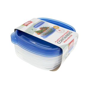 Mới Rau Crisper Takeaway Container Thực Phẩm Rõ Ràng Nhựa Hình Chữ Nhật Thực Phẩm Lưu Trữ Container Với Nắp - Product Image 1