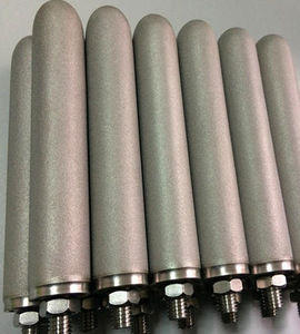 Thép không gỉ/bột Titan thiêu kết <span class=keywords><strong>micron</strong></span> Hộp lọc xốp - Product Image 2