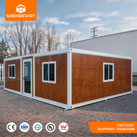 Casas Prefabricadas Expandibles, Módulo de Contenedor, Casa de Madera, Casas Pequeñas, Envío Inmediato, Resistentes a Huracanes, Uso de Oficina, Modernas
