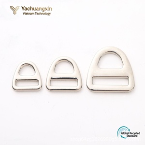 Hebilla Triangular de Acero Inoxidable con Anillo en D para Accesorios de Bolsos, Estilo Clásico, Herraje Duradero - Product Image 5
