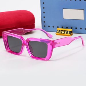 <span class=keywords><strong>Gafas</strong></span> de Sol Cuadradas Pequeñas Retro Unisex UV400 con Marco de PC, <span class=keywords><strong>Gafas</strong></span> de Sol Clásicas para Viajes al Aire Libre, Conducir, Uso Diario, Dropshipping - Product Image 5